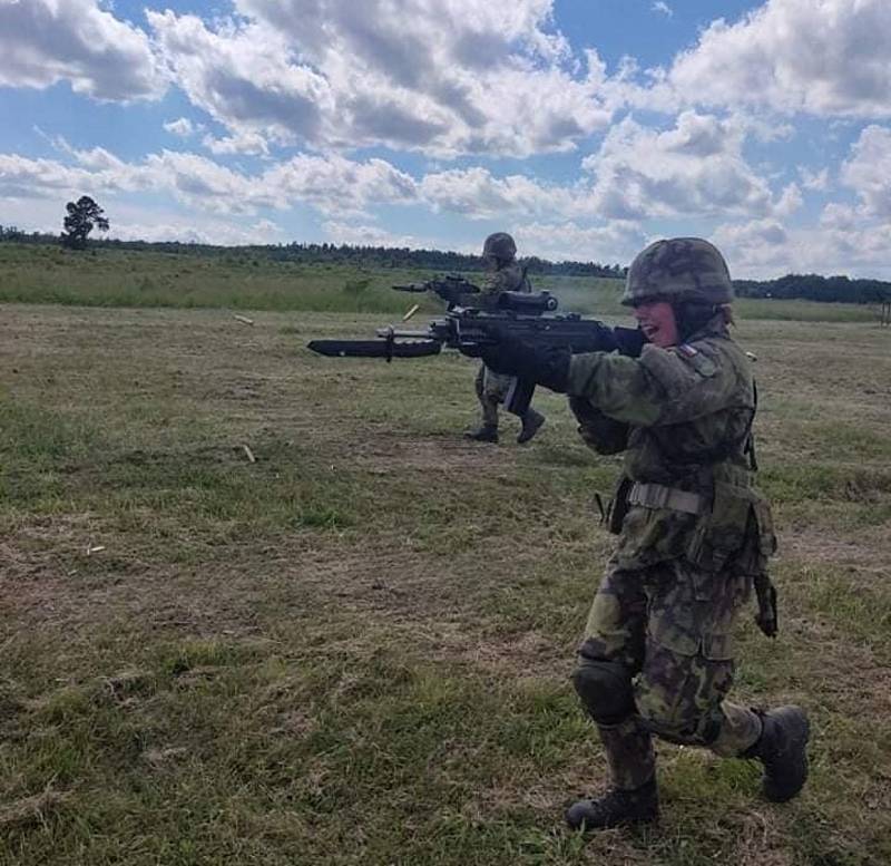 Výcvik ve Vyškově absolvovaly dvě stovky nových armádních profesionálů.