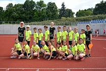 Skupina C,  do které patří družstvo Orlíků, se ve čtvrtek 10. 6. 2021 sešla ve Slavkově u Brna na prvním kole krajské soutěže družstev přípravek.