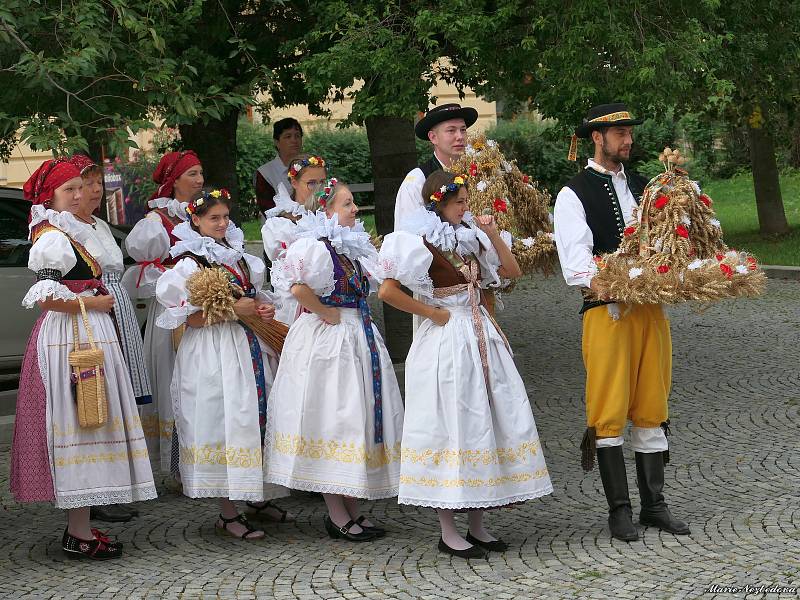 Jihomoravské dožínky se ve Vyškově konaly znovu po čtrnácti letech.