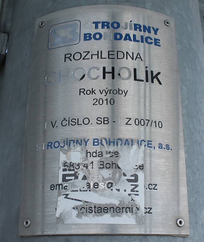 Rozhledna Chocholík.