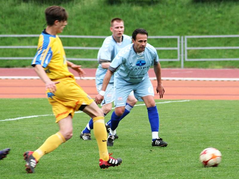 V utkání fotbalové divize porazil MFK Vyškov Sokol Tasovice 4:1.