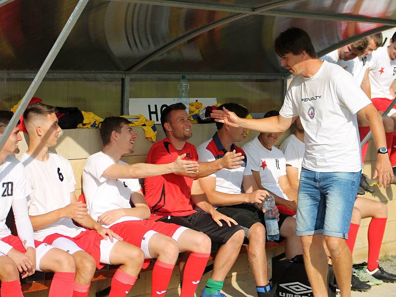 Jan Trousil, trenér fotbalistů MFK Vyškov.