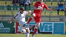 V utkání Moravskoslezské fotbalové ligy 1.HFK Olomouc - MFK Vyškov zvítězili hosté 0:3.  