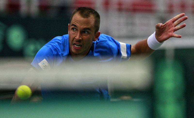 Davis cup 2016, Česko - Francie, Werk aréna Třinec. 