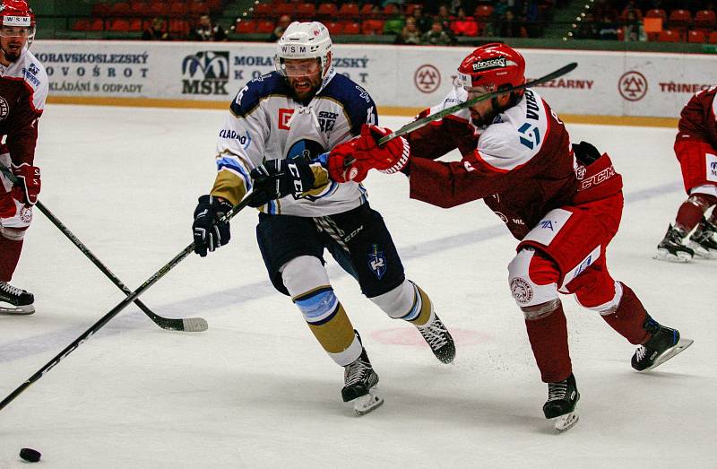 V domácí premiéře nakonec hokejisté HC Frýdek-Místek podlehli kladenským Rytířům 0:3.