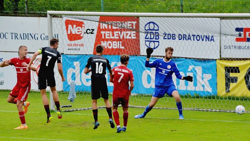 Třinec - Slavia Praha B 4:2 (4. kolo FORTUNA:NÁRODNÍ LIGY, 20. 8. 2022)