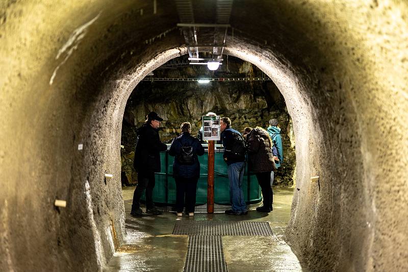 Den otevřených dveří Povodí Odry na přehradě Šance v Beskydech. 25. března 2023.