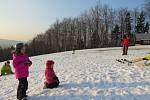 Ski areál Na Staškově v Malenovicích.