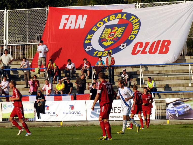 Derby utkání 2. kola Poháru České pošty dopadlo ve frýdeckých Stovkách lépe pro hosty z Třince. 