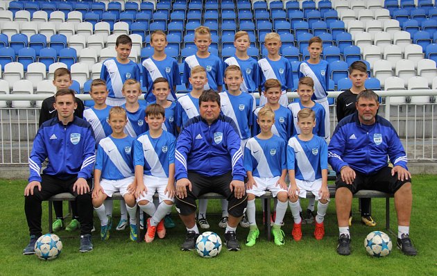 Fotbalisté MFK Frýdek-Místek U12.