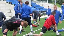 Třetiligoví fotbalisté Frýdku-Místku zahájili v pondělí 4. července přípravu na novou sezonu.