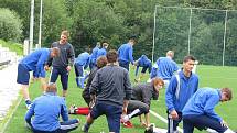 Třetiligoví fotbalisté Frýdku-Místku zahájili v pondělí 4. července přípravu na novou sezonu.
