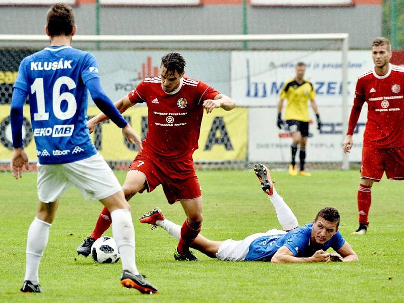 Třinecké fotbalisty čeká pohár.