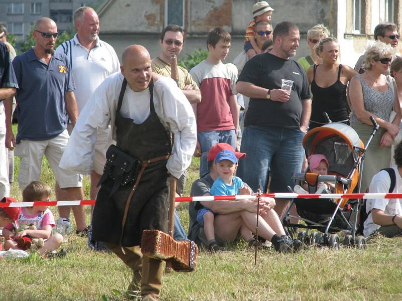 Historická bitva z období třicetileté války se konala na poli před penzionem Hrad Dona Quijotte ve Frýdku.