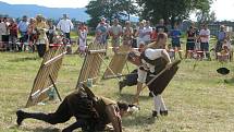 Historická bitva z období třicetileté války se konala na poli před penzionem Hrad Dona Quijotte ve Frýdku.