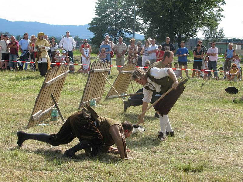 Historická bitva z období třicetileté války se konala na poli před penzionem Hrad Dona Quijotte ve Frýdku.