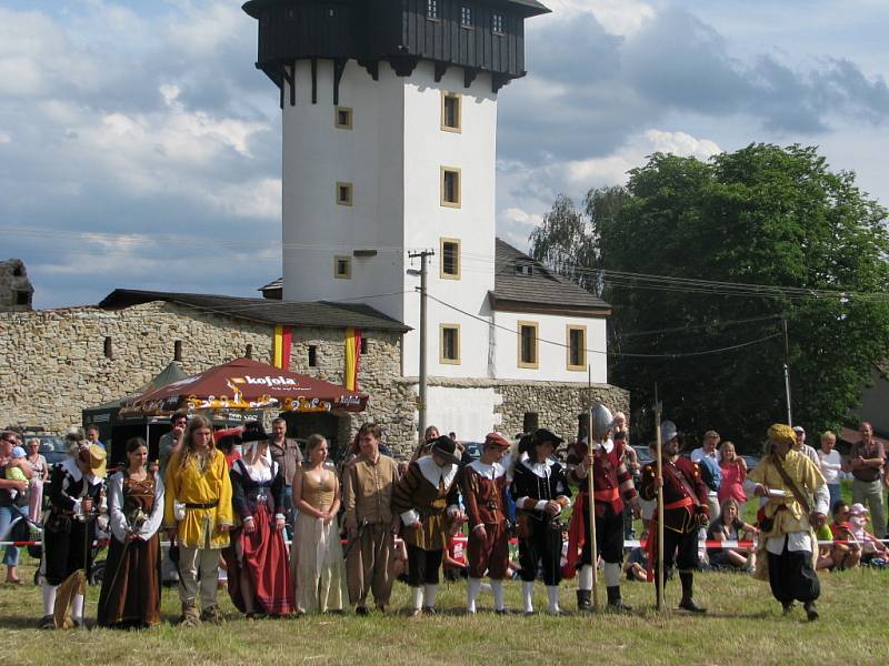 Historická bitva z období třicetileté války se konala na poli před penzionem Hrad Dona Quijotte ve Frýdku.
