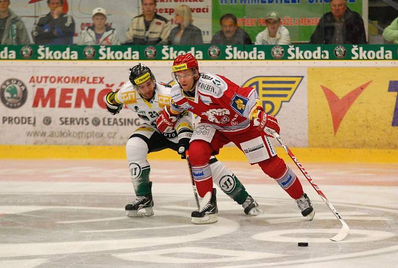 BK Mladá Boleslav - HC Oceláři Třinec 2:3 sn