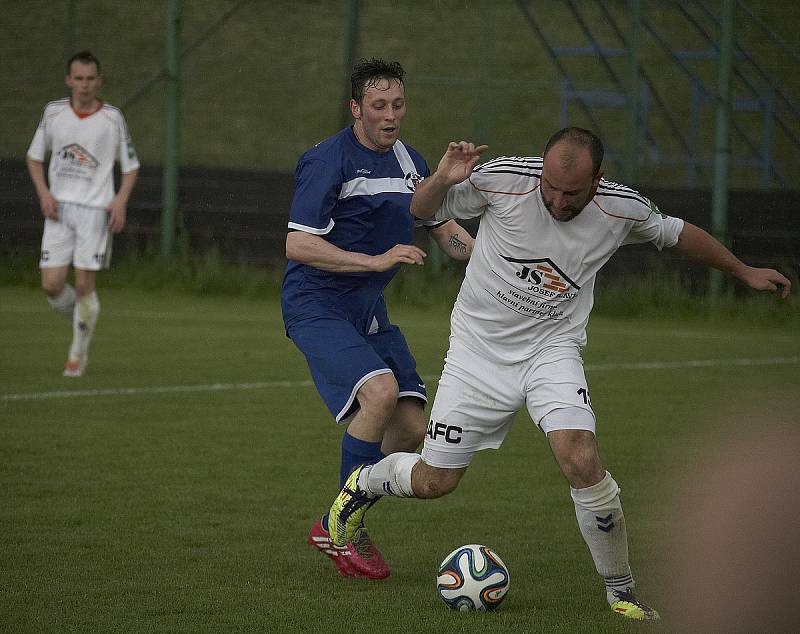 Fotbalisté Brušperku zdolali na domácím trávníku Veřovice 4:2.