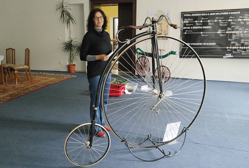 Na zámku v Paskově začala ve čtvrtek 22. září 2022 výstava Fenomén: Cyklistika.