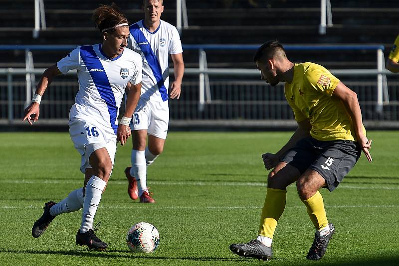 fotbal MSFL, Frýdek-Místek – Kroměříž , 9. září 2020 ve Frýdku-Místku.