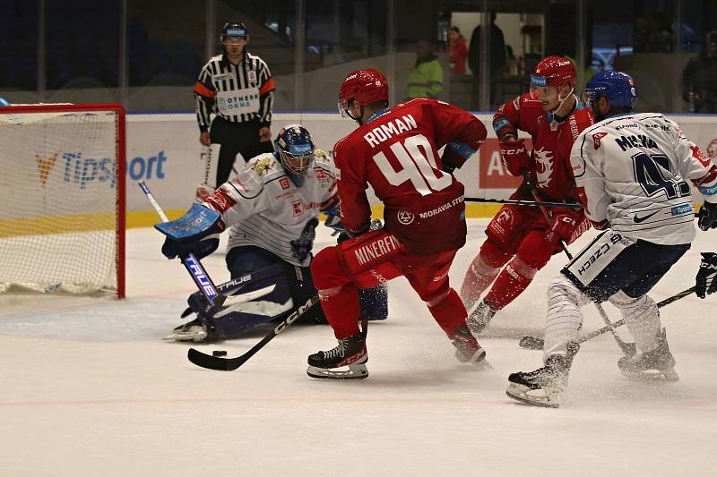 Kladno - Třinec 1:2 (6. kolo extraligy, 29. 9. 2022)