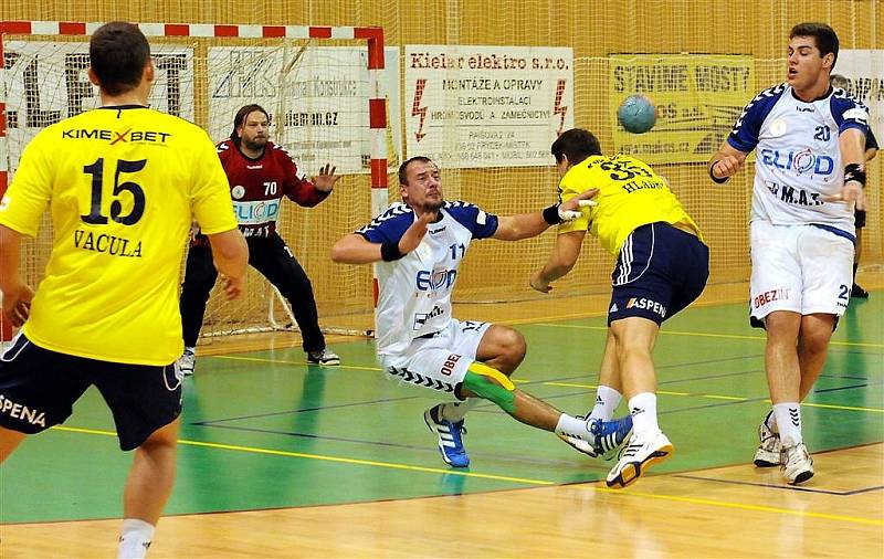 Snímky z utkání SKP FRÝDEK-MÍSTEK – TALENT PLZEŇ 27:31 (14:18).