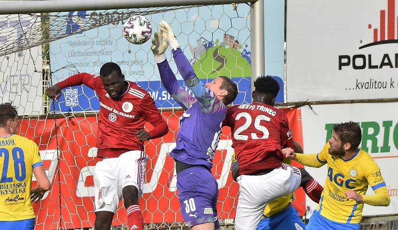 Třinec v MOL Cupu končí, nestačil na Teplice.