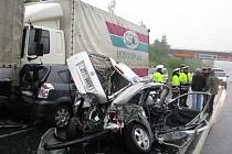 Ve středu ráno došlo v Hukvaldech-Rychalticích k vážné dopravní nehodě.