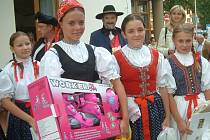 Ne programu Lašského kulturního festivalu byla i volba Miss a Missečka folklor.