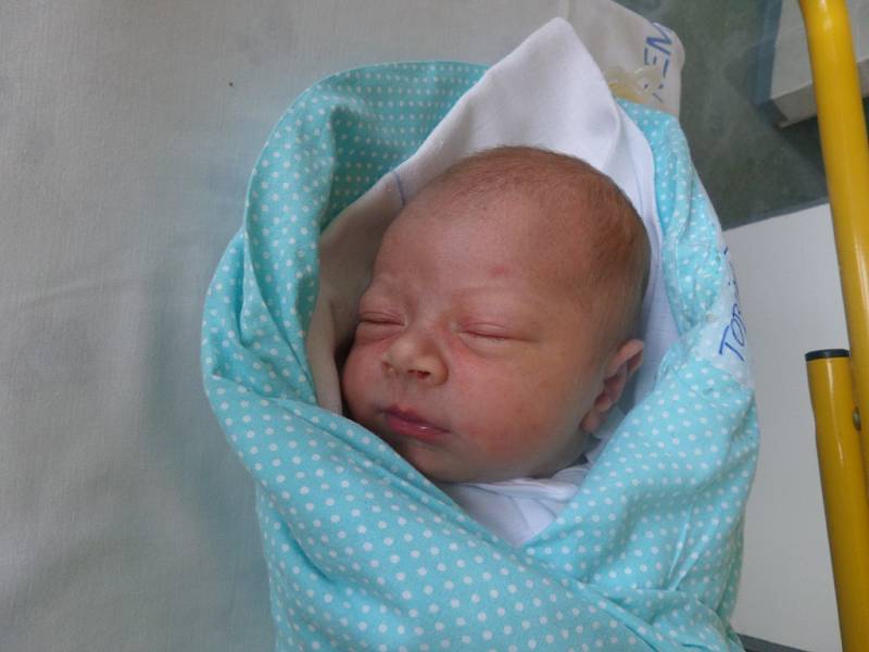 Tobiáš Vitásek, Třinec, nar. 27. 6, 52 cm, 3,77 kg, Nemocnice Třinec. 