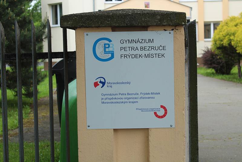 Písemné maturity, 2. června 2020, Gymnázium Petra Bezruče ve Frýdku-Místku.