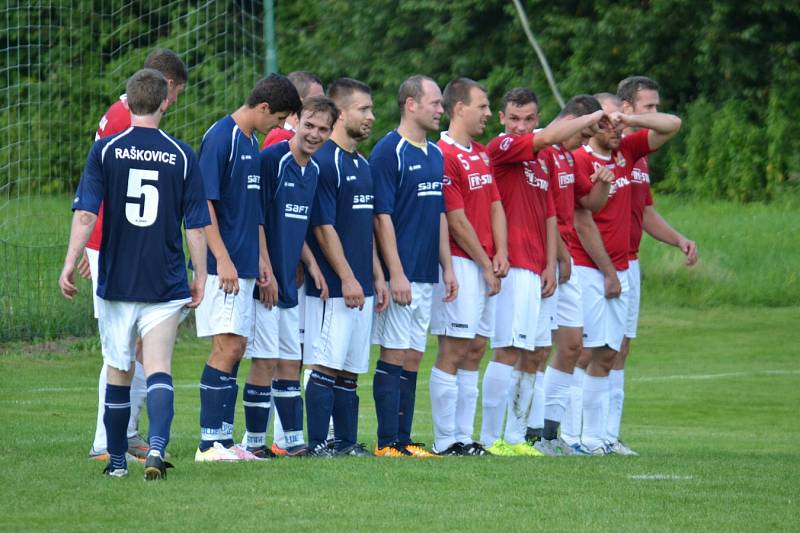 TJ RAŠKOVICE - FINSTAL LUČINA 3:0 (1:0)