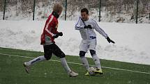 Fotbalisté třetiligového Frýdku-Místku svého soupeře v generálce na jarní odvetnou část vůbec nešetřili. Frýdlantu nastříleli Frýdečtí jedenáct branek.