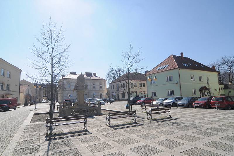 Centrum Frýdlantu nad Ostravicí.