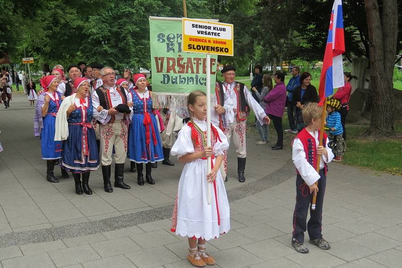 Jubilejní dvacátý ročník mezinárodního folklorního festivalu ve Frýdku-Místku.