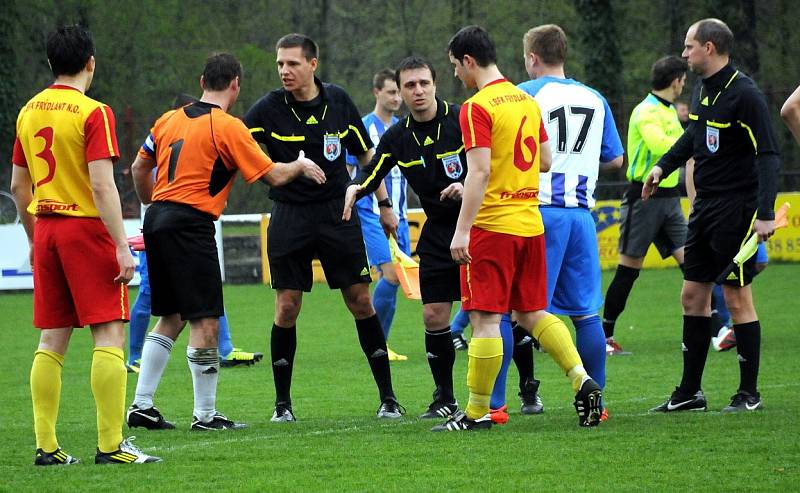 Fotbalisté Frýdlantu poprvé v jarních odvetách bodovali, když v domácím prostředí remizovali se silnými Vítkovicemi 2:2. 