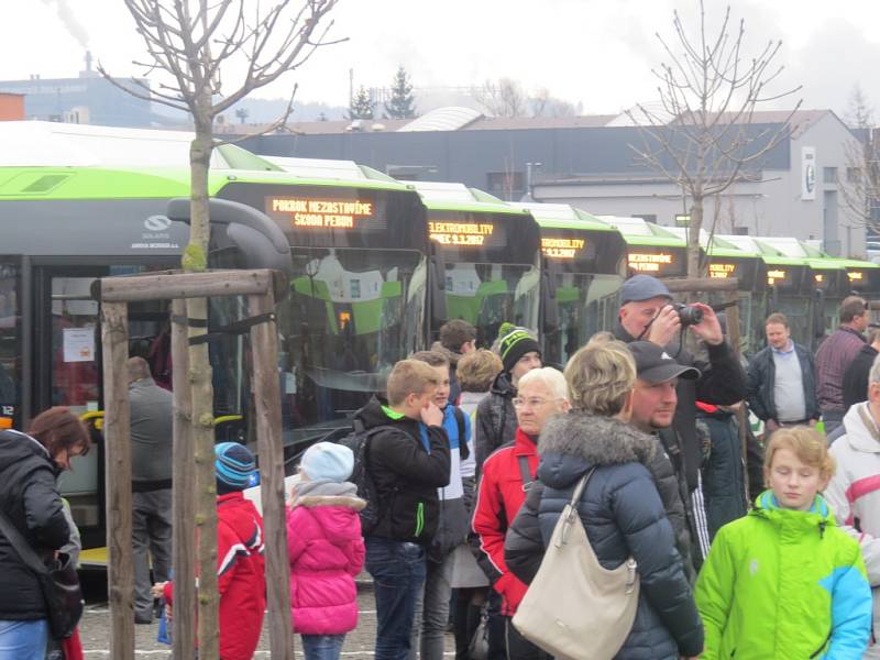 Den elektromobility v Třinci. 