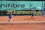 Tenisový turnaj mladších žáků v Havířově. 
