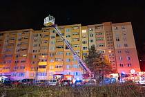 Hasiči zasahovali u požáru bytu ve Frýdku-Místku.