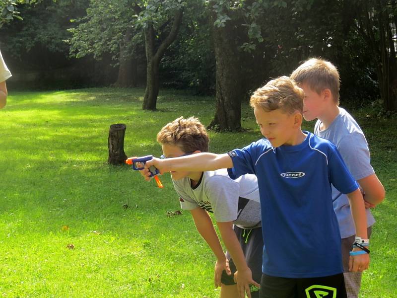 Příměstský tábor ve středisku Klíč ve Frýdku-Místku. 