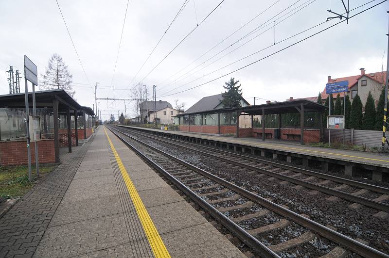 Vlakové nádraží ve Vendryni.