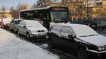 Do Frýdku-Místku se vrátila na Josefa, ve středu 19. března, zima.