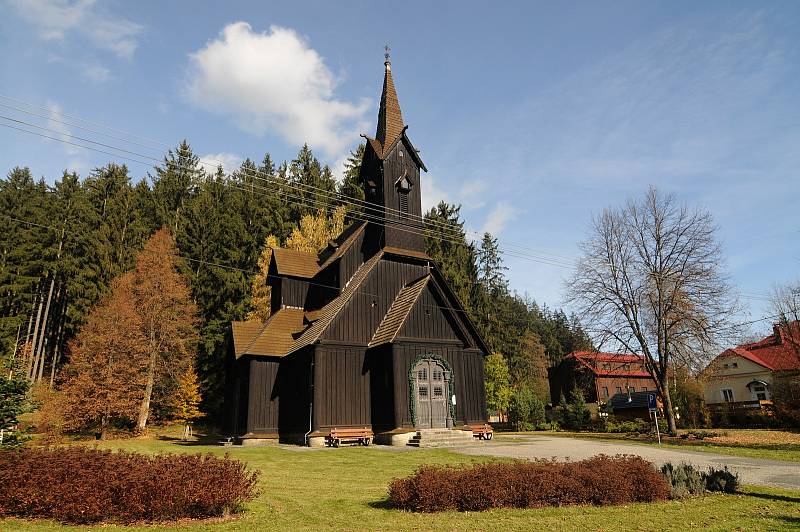 Kostel sv. Bedřicha na Bílé.