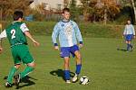 Fotbalisté Dobré na vlastním trávníku s Doubravou pouze remizovali 1:1. 