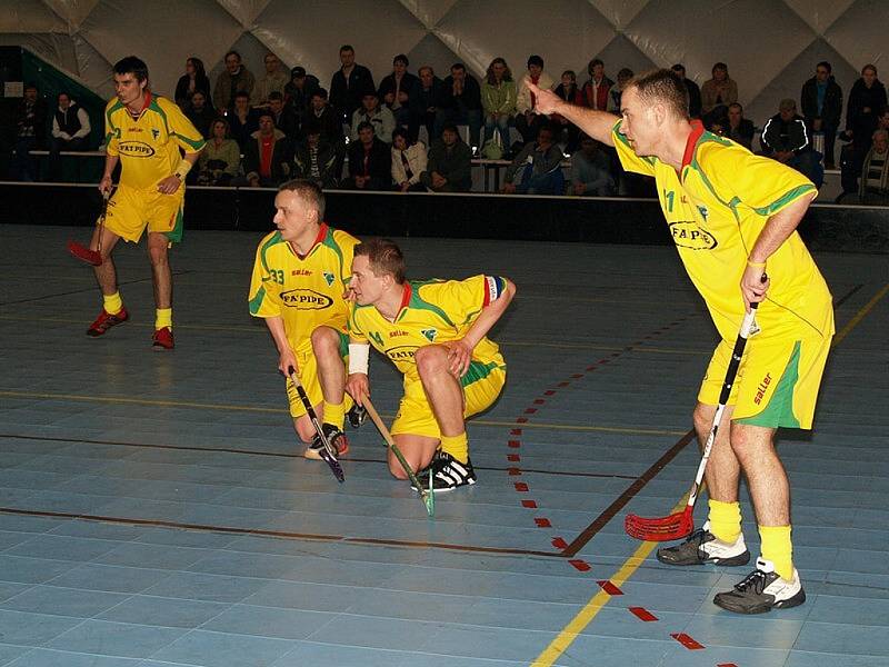 Paskovští florbalisté senzačně postoupili přes Vinohrady do semifinále I. ligy.