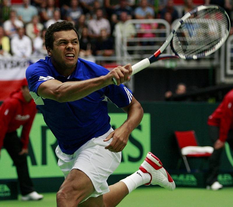 Davis cup 2016, Česko - Francie, Werk aréna Třinec. 