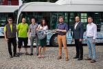 Představení nových nízkoemisních autobusů SOR NSG 12m s pohonem na CNG, 24. července 2020 ve Frýdku-Místku.