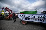 Protestní akce moravskoslezských zemědělců, 6. února 2024, Horní Tošanovice.