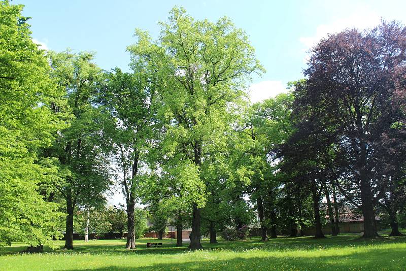 Zámek a zámecký park, Paskov.